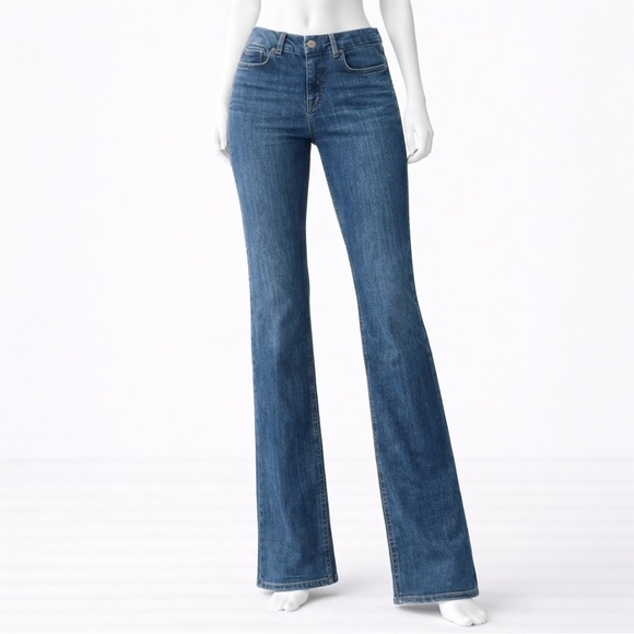 NWT Zara Contour Bootcut Denim Jeans - Picture 5 of 10